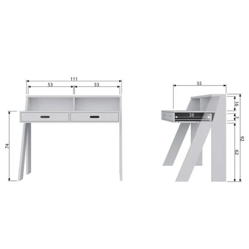 Secrétaire Max -Mobilier De Maison 1000299498 211011 084543000529 SKETCH DETAILS P000000001000299498 sketch