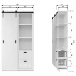 Armoire D’entrée Kabila -Mobilier De Maison 1000304178 211029 12341600699 SKETCH DETAILS P000000001000304178 sketch