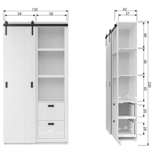 Armoire D’entrée Kabila -Mobilier De Maison 1000304178 211029 12341600699 SKETCH DETAILS P000000001000304178 sketch