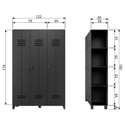 Armoire D’entrée Lalsi -Mobilier De Maison 1000304195 211029 12341800794 SKETCH DETAILS P000000001000304195 sketch