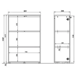 Armoire De Bureau GW-Agenda I -Mobilier De Maison 1000307860 211109 161637000523 SKETCH DETAILS P000000001000307860 sketch