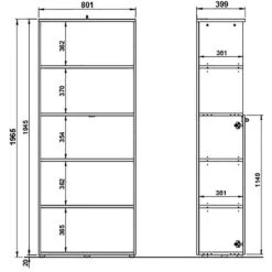 Armoire De Bureau GW-Agenda III -Mobilier De Maison 1000307870 211109 161639000578 SKETCH DETAILS P000000001000307870 sketch