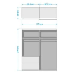 Armoire à Portes Coulissantes Sevilla II -Mobilier De Maison 1000315309 220107 0817370000506 SKETCH DETAILS P000000001000315309 sketch