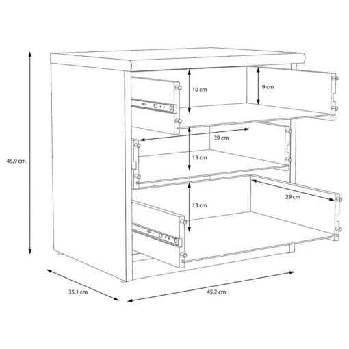 Table De Chevet Janem -Mobilier De Maison 1000324829 220117 082150000516 SKETCH DETAILS P000000001000324829 sketch