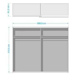 Armoire à Portes Coulissantes Moritz -Mobilier De Maison 1000328566 220204 104836000500 SKETCH DETAILS P000000001000328566 sketch