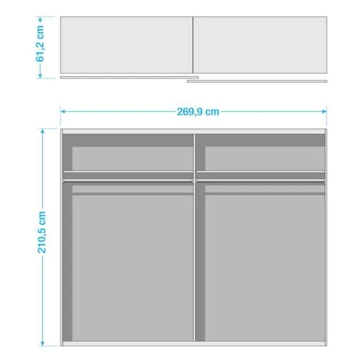 Armoire à Portes Coulissantes Moritz -Mobilier De Maison 1000328566 220204 104836000500 SKETCH DETAILS P000000001000328566 sketch