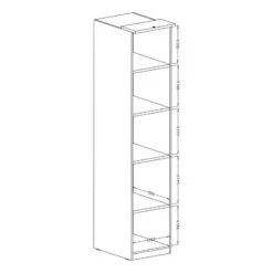 Armoire Optima II -Mobilier De Maison 1000337679 220309 501 SKETCH DETAILS P000000001000337679 sketch