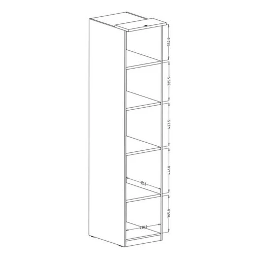 Armoire Optima II -Mobilier De Maison 1000337679 220309 501 SKETCH DETAILS P000000001000337679 sketch