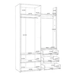 Ensemble D’entrée Compact Smartt -Mobilier De Maison 1000344682 220414 501 SKETCH DETAILS P000000001000344682 sketch