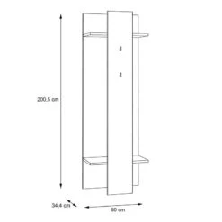 Porte-manteau Ravenswood -Mobilier De Maison 1000348100 220621 500 SKETCH DETAILS P000000001000348100 sketch