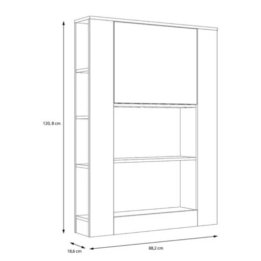 Secrétaire Warner -Mobilier De Maison 1000348136 220505 500 SKETCH DETAILS P000000001000348136 sketch