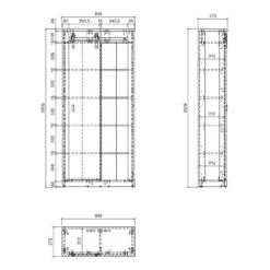 Armoire D’entrée Shutter I -Mobilier De Maison 1000348692 220505 501 SKETCH DETAILS P000000001000348692 sketch