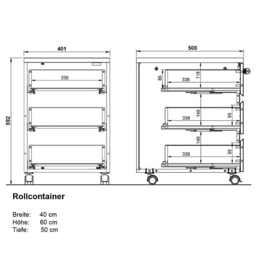 Caisson De Bureau GW-Lisbonne -Mobilier De Maison 1000353358 220520 500 SKETCH DETAILS P000000001000353358 sketch