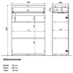 Armoire De Bureau GW-Lisbonne II -Mobilier De Maison 1000353359 220520 500 SKETCH DETAILS P000000001000353359 sketch