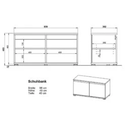 Ensemble D’entrée Lisbonne III (4 élém.) -Mobilier De Maison 1000355190 220520 501 SKETCH DETAILS P000000001000355190 sketch