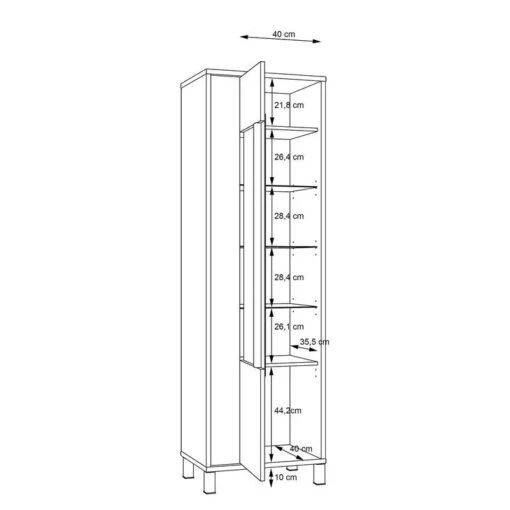 Vitrine Vallegrande -Mobilier De Maison 1000356707 220603 501 SKETCH DETAILS P000000001000356707 sketch