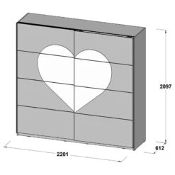 Armoire à Portes Coulissantes Bilo -Mobilier De Maison 1000361662 220826 500 SKETCH DETAILS P000000001000361662 sketch