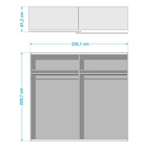 Armoire à Portes Coulissantes Bilo -Mobilier De Maison 1000361662 220826 501 SKETCH DETAILS P000000001000361662 sketch