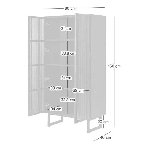 Armoire Qara -Mobilier De Maison 1000363055 230830 500 SKETCH DETAILS P000000001000363055 sketch