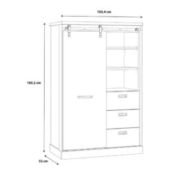 Armoire Tallberg I -Mobilier De Maison 1000367120 221004 500 SKETCH DETAILS P000000001000367120 sketch