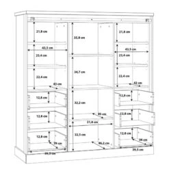 Armoire Tallberg II -Mobilier De Maison 1000367127 221004 501 SKETCH DETAILS P000000001000367127 sketch