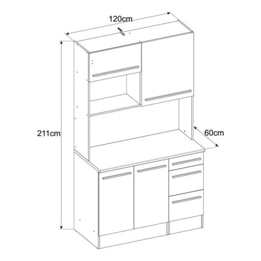 Buffet Pattburg -Mobilier De Maison 1000368995 221108 500 SKETCH DETAILS P000000001000368995 sketch