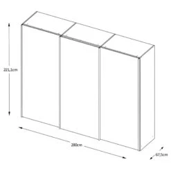 Staud Armoire à Portes Coulissantes Sinfonie D -Mobilier De Maison 1000369013 221026 500 SKETCH DETAILS P000000001000369013 sketch