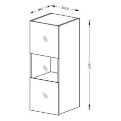 Vitrine Murale Habas I -Mobilier De Maison 1000369171 221221 500 SKETCH DETAILS P000000001000369171 sketch