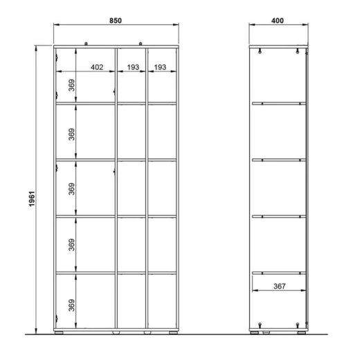 Armoire De Bureau Fintona II -Mobilier De Maison 1000369278 230120 500 SKETCH DETAILS P000000001000369278 sketch