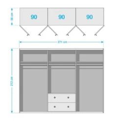 Armoire à Portes Pivotantes Rosenheim I -Mobilier De Maison 1000370674 230105 500 SKETCH DETAILS P000000001000370674 sketch