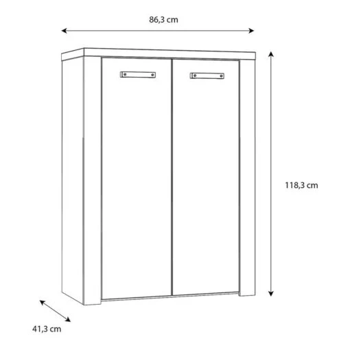 Meuble à Chaussures Oakworth -Mobilier De Maison 1000371288 230123 500 SKETCH DETAILS P000000001000371288 sketch