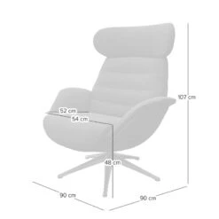 Fauteuil De Relaxation Leso -Mobilier De Maison 1000371352 230913 500 SKETCH DETAILS P000000001000371352 sketch