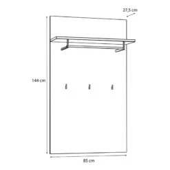 Porte-manteau Mural Ildera -Mobilier De Maison 1000395995 230706 500 SKETCH DETAILS P000000001000395995 sketch