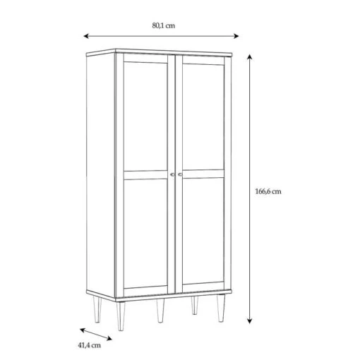 Armoire Pekino -Mobilier De Maison 1000399740 230801 500 SKETCH DETAILS P000000001000399740 sketch