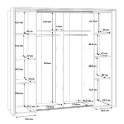 Armoire à Portes Battantes Huy -Mobilier De Maison 1000404472 230907 501 SKETCH DETAILS P000000001000404472 sketch