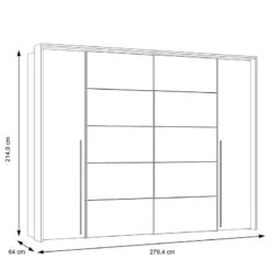 Armoire à Portes Coulissantes Ziio -Mobilier De Maison 1000404487 230907 500 SKETCH DETAILS P000000001000404487 sketch