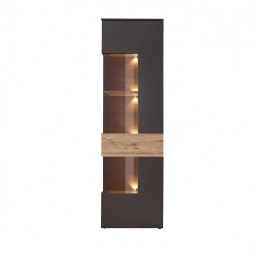 Colonne Vitrine 1 Porte Ouverture Droite -Mobilier De Maison 129ddca776264f8db708686534c3a8b2