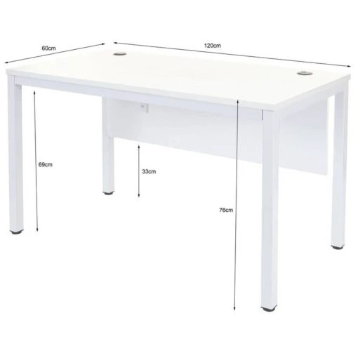 Bureau MCW-E94 Avec Cloison Séparation -Mobilier De Maison 18337ccab2fd46e884653bd4da78edd2