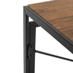 Versa Bureau Pliable En Métal Et Bois Noir -Mobilier De Maison 1b5c330b484b41c8ad43b5f19de152b4