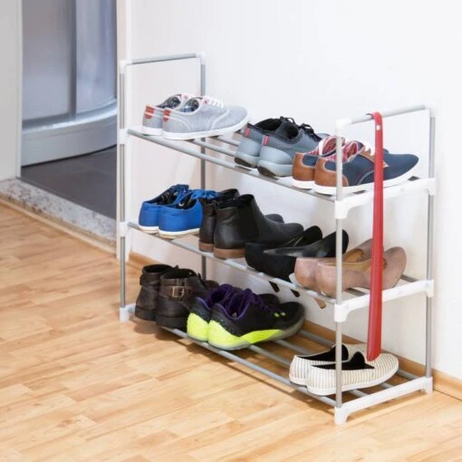 Meuble à Chaussures 3 étages -Mobilier De Maison 1cef9f9f45244d6d96fdcf0f9310591b