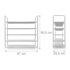 2x Étagères à Chaussures Range-souliers -Mobilier De Maison 1ebb4e76511a431e8dd61be9939d4dd2