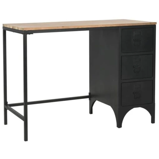 VIDAXL Bureau à Piédestal Unique -Mobilier De Maison 1ef59b7e2864458c966190f258c6b2c2