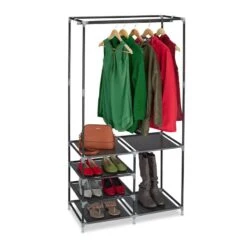 Armoire à Vêtements Ouverte -Mobilier De Maison 1ffa5f84fe694b0b848d4223e503ee16