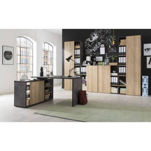 Bureau D'angle Réversible 140cm - JENY -Mobilier De Maison 212c82d9bad440c5838b4ec692dc8a52