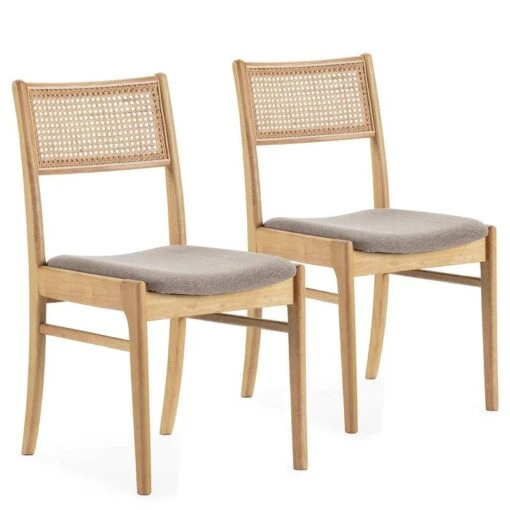 Pack De 2 Chaises Vilma Bois Massif -Mobilier De Maison 24229236946348e3b1a462a4ea9f9e84