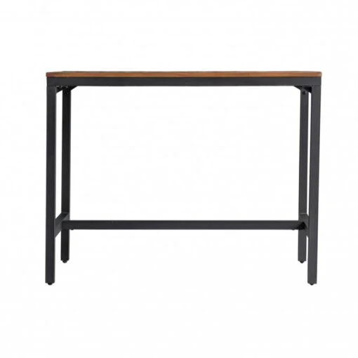 Table Haute L120cm Pin Recyclé Et Métal -Mobilier De Maison 29824cbbc7f54fa3a0a785396d74ae63