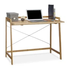 Bureau En Bambou Table En Bois -Mobilier De Maison 2b64290f2f2a4cee8a3ebdd5ef5fcd00