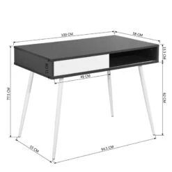 Bureau SHARPE E1 -Mobilier De Maison 2bc587a6846f4fa993b9eaef3e612068