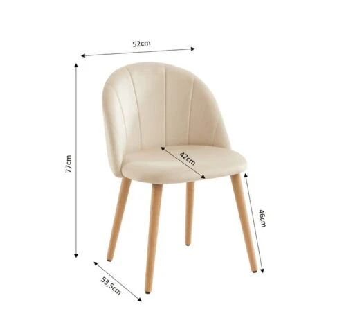 Lot De 2 Chaises Roandola -Mobilier De Maison 2c05edfef0d14030ac65de5e273f2a02