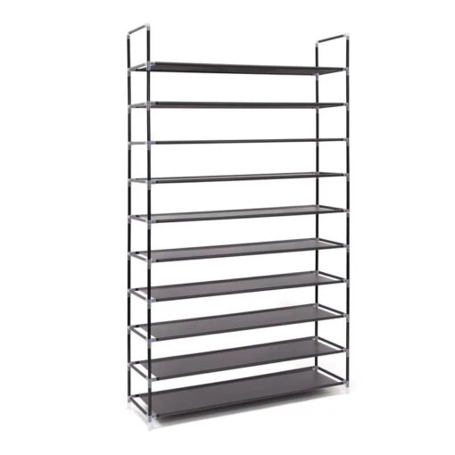 Étagère à Chaussures XXL 50 Paires Gris -Mobilier De Maison 2cfdaa7911c943559c296a52d4131c45